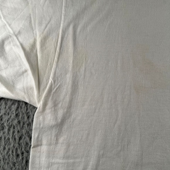 Vtg Apple Macintosh T-Shirt Mens XL White Graphic Back Print 90s Hanes Rare - Picture 4 of 12